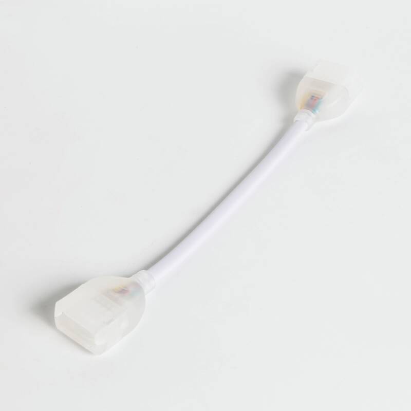 Imagen de Conector Doble con Cable para Tira LED Neón Regulable 220V RGB SFLEX8 Imagen de Conector Doble con Cable para Tira LED Neón Regulable 220V RGB SFLEX8