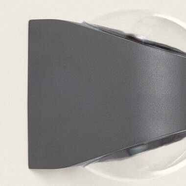 Imagen de Aplique de Pared Exterior LED 12W Aluminio Iluminción Doble Cara Adelfa