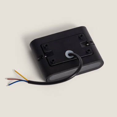 Imagen de Aplique de Pared Exterior LED 6W Aluminio Cuadrado Iluminación Doble Cara Luming Negro