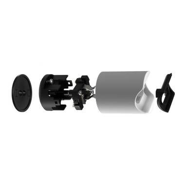 Imagem de  Porta-lâmpadas Esse14 para casa de banho IP44 lâmpadas S14d Creative-Cables PLS14DPB 