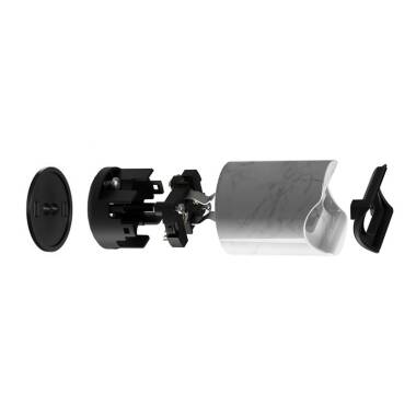 Imagen de Portalámparas Esse14 de Baño IP44 para bombillas S14d Creative-Cables PLS14DPB 