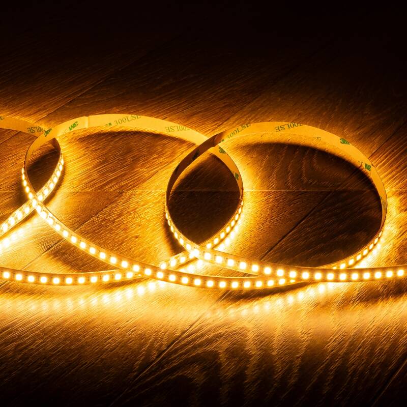 Imagen de Tira LED 24V SMD 160 LED/m 5m 15W/m 1650lm/m Ancho 8mm FreeCut IP20 Imagen de Tira LED 24V SMD 160 LED/m 5m 15W/m 1650lm/m Ancho 8mm FreeCut IP20