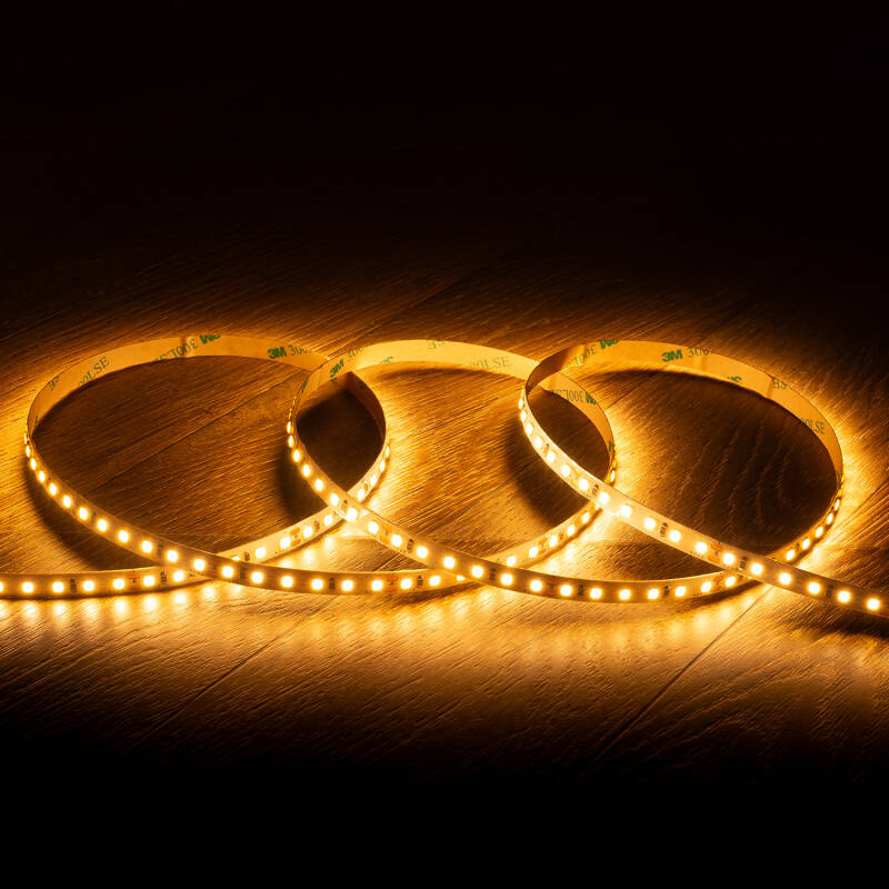 Imagem de Fita LED 24V SMD 120 LED/m 5m 16W/m 2000lm/m High Lumen Largura 8mm Corte 5cm IP20