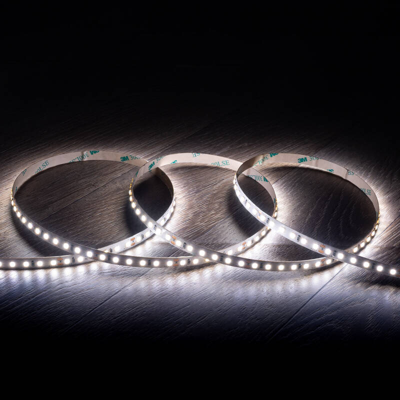 Imagem de Fita LED 24V SMD 120 LED/m 5m 16W/m 2000lm/m High Lumen Largura 8mm Corte 5cm IP20