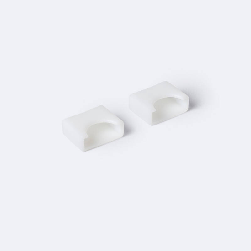Imagen de Tapón Final Tira LED 24V WALL WASHER 30º Ancho 14mm IP44