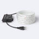 Imagen de Tira LED RGB 220V SMD 60 LED/m 9.5W/m Ancho 14.5mm Corte 100cm IP65 con Mando a Medida