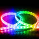 Imagen de Tira LED RGB 220V SMD 60 LED/m 9.5W/m Ancho 14.5mm Corte 100cm IP65 con Mando a Medida