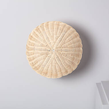 Imagem de Aplique de Parede de Rattan Salmor 