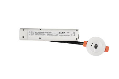 Downlight de Emergencia LED 3W 3H de Autonomía
