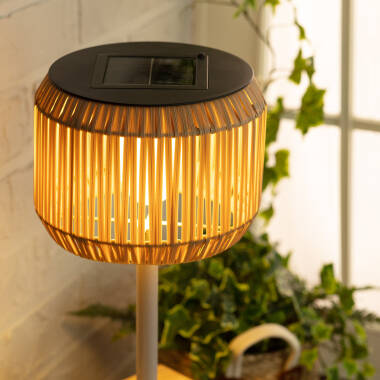 Imagen de Lámpara de Mesa Exterior Solar LED Ratán Nygala