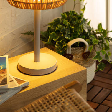 Imagen de Lámpara de Mesa Exterior Solar LED Ratán Nygala