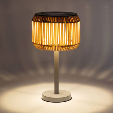 Imagen de Lámpara de Mesa Exterior Solar LED Ratán Nygala