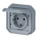 Imagen de Base Enchufe Schuko 2P+T Embornamiento con Tornillos Monoblock LEGRAND 069833L