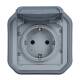 Imagen de Base Enchufe Schuko 2P+T Embornamiento con Tornillos Monoblock LEGRAND 069833L