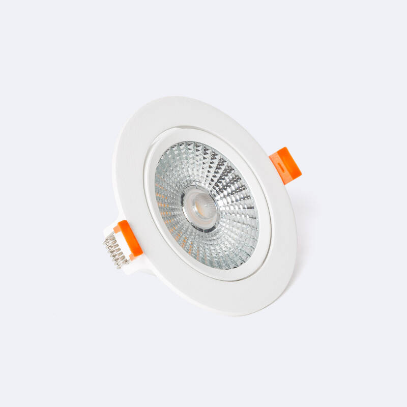 Imagen de Foco Downlight LED 15W COB Superslim LIFUD Direccionable Circular Blanco Corte Ø100 mm CRI90 Expert Color