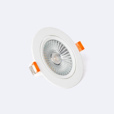 Foco Downlight LED 15W COB Superslim LIFUD Direccionable Circular Blanco Corte Ø100 mm CRI90 Expert Color