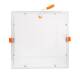 Imagem de Placa LED 16W CCT Seleccionável Quadrada Slim Microprismático LIFUD (UGR17) LIFUD Corte 150x150 mm
