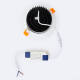 Imagem de Foco Downlight LED 15W COB Direccionável Circular Branco Corte Ø 113 mm No Flicker