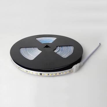 Fita LED Regulável 220V SMD Autorectificada 120 LED/m ROLO 20m 8,5W/m 750lm/m Largura 10mm Corte 10cm IP65