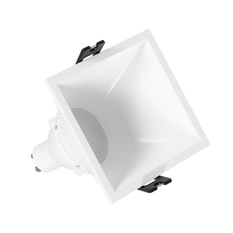 Imagen de Foco Downlight Cuadrado 45º GU10 6W Corte 85x85 mm Bajo UGR PC