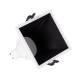 Imagem de Foco Downlight Quadrado 45º GU10 6W Corte 85x85 mm baixo URG PC 