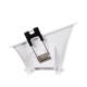 Imagem de Foco Downlight Quadrado 45º GU10 6W Corte 85x85 mm baixo URG PC 