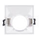 Imagem de Foco Downlight Quadrado 45º GU10 6W Corte 85x85 mm baixo URG PC 