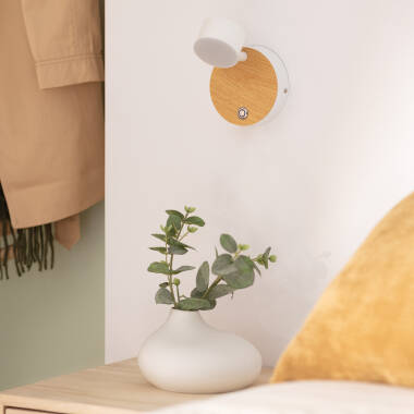 Lámpara de Pared LED 5W Metal con Interruptor Serifos