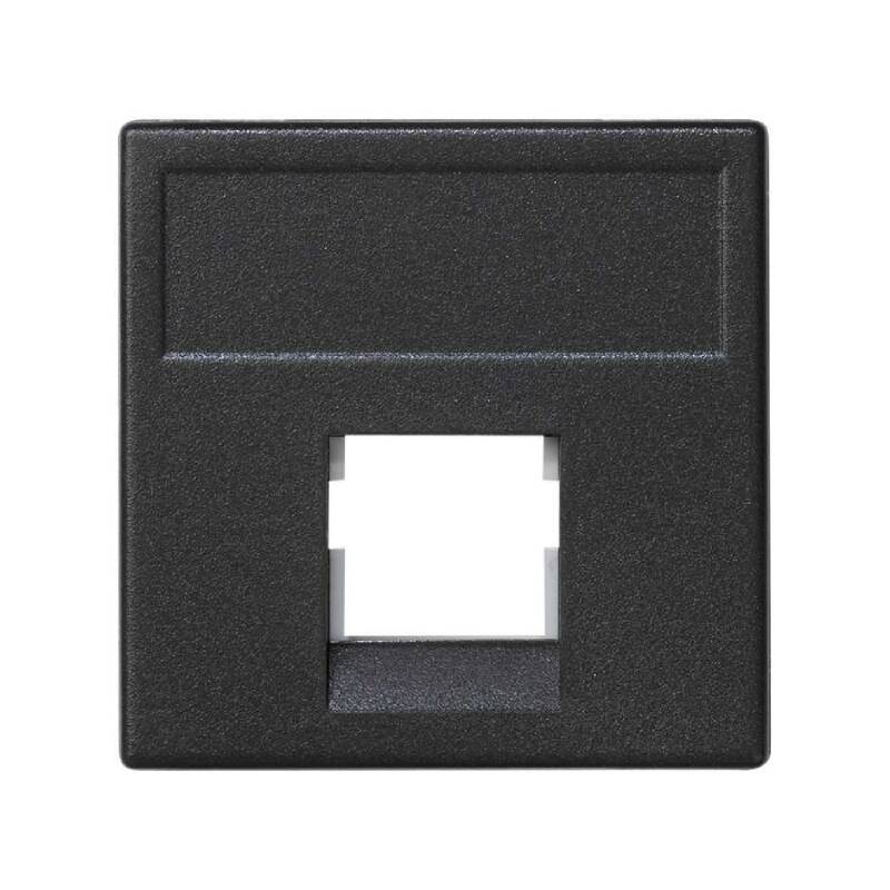 Imagen de Embellecedor Simon K45 de voz y Datos 1 elemento para Conector RJ45 Imagen de Embellecedor Simon K45 de voz y Datos 1 elemento para Conector RJ45