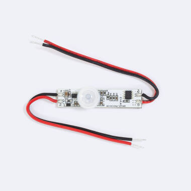 Mini Detector de Movimiento PIR 120º para Tira LED