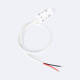 Imagem de Conector com Cabo para Fonte de Alimentação Externa Carril Magnético 25mm SuperSlim