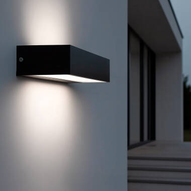 Aplique de Parede Exterior LED 9W Iluminação Dupla Cara Galeo