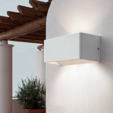 Aplique de Parede LED 6W Alumínio Superfície Kawek
