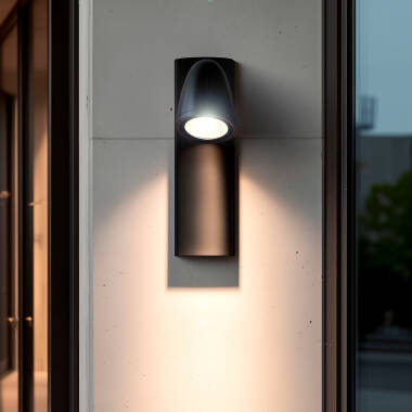Aplique de Parede Exterior LED 6W Alumínio Abel