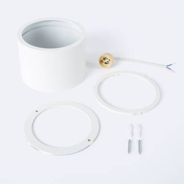 Imagem de Aro Downlight Superfície Circular para Lâmpada LED GU10 AR111