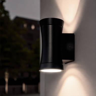 Aplique de Pared Exterior Aluminio Aynik