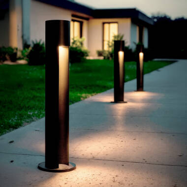 Imagen de Baliza de Pie Exterior Aluminio 60cm Nervik