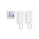 Imagem de Kit Porteiro 2 Moradia 2 Fios com Placa SFERA NEW e 2 Telefones Série 8 TEGUI 378152