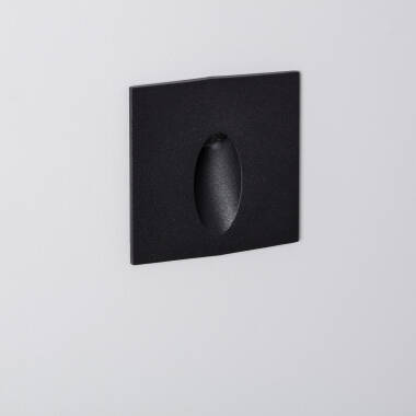 Baliza Exterior LED 3W Encastrável Parede Quadrado Oval Olite