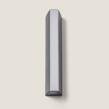 Imagem de Aplique de Parede Exterior LED Alumínio Iluminação Dupla Hisar