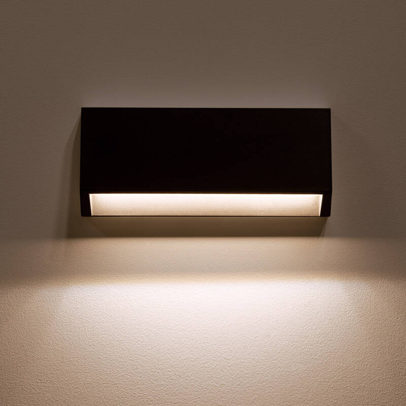 Imagem de Baliza Exterior LED 3W Superfície Parede Retangular Tunez