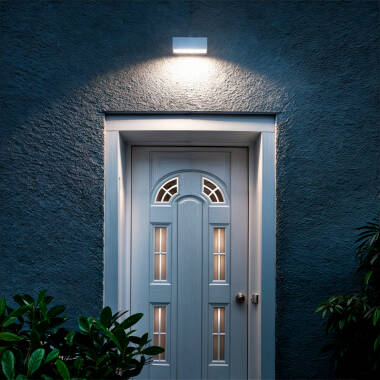 Imagem de Baliza Exterior LED 3W Superfície Parede Retangular Tunez