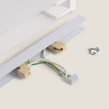 Imagem de Aplique de Parede de Gesso Iluminação Dupla Upinde