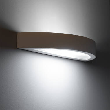 Imagem de Aplique de Parede de Gesso Iluminação Dupla Upinde