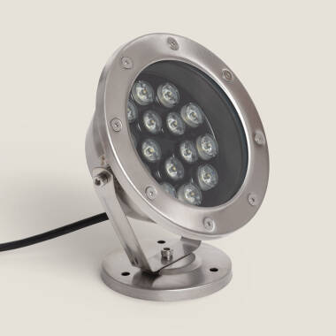 Foco LED de Superfície 12V 15W Submersível IP68