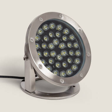 Foco LED de Superfície 12V 36W Submersível IP68