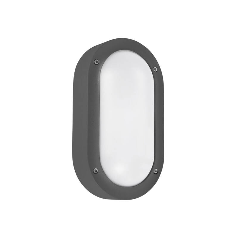 Imagen de Aplique LED Basic Aluminium 7.4W IP65 LEDS-C4 Gris Urbano 05-9886-Z5-CL