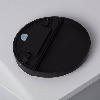 Imagen de Baliza Exterior LED 6.5W Superficie Pared Circular Negro Jade