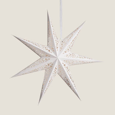 Imagen del producto Estrella LED Papel con Batería Araby