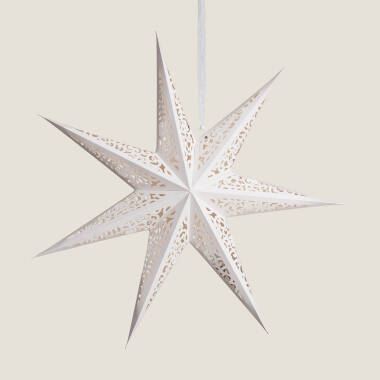 Estrela LED Papel com Bateria Araby